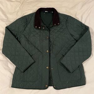 Lands End Quilted Coat